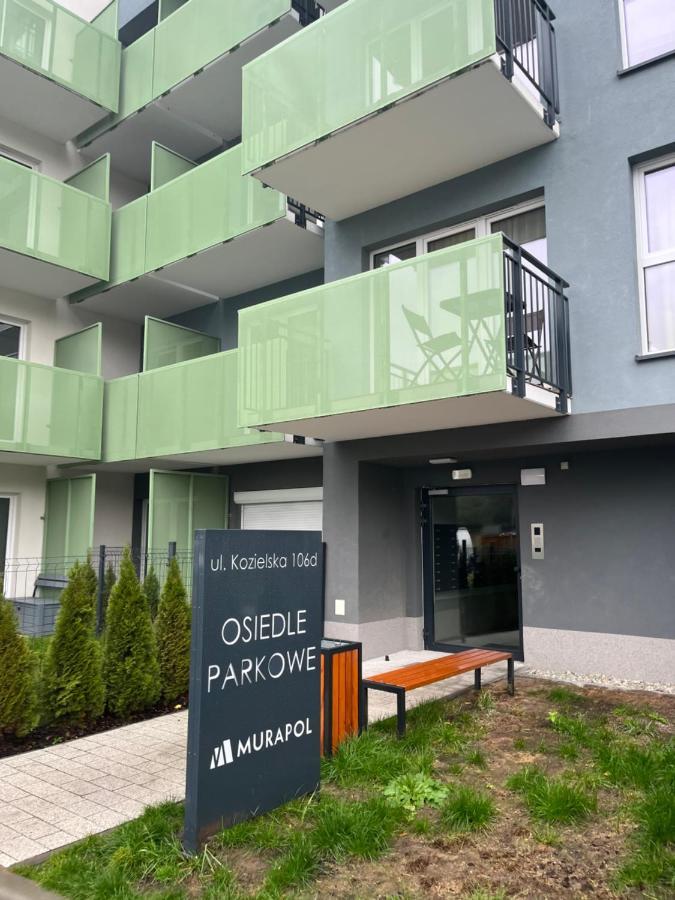 Opal Apartment Kozielska 106D - Parking Gliwice Kültér fotó